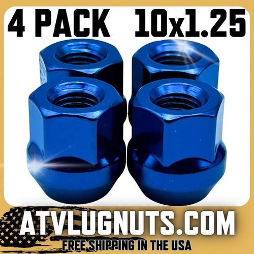 4 Acorn Bulge Lug Nuts 2020 2021 2022 Polaris Sportsman 850 High Lifter ATV Nut - Picture 1 of 7