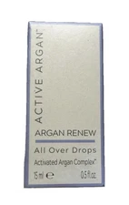 ACTIVE ARGAN ARGAN RENEW ALL OVER DROPS ACTIVATED ARGAN COMPLEX 15ml NEW IN BOX