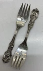 (L) Two Reed & Barton Francis I Sterling Silver 6 Inches Forks 76 Grams