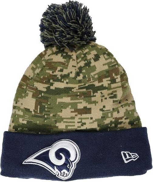 Nfl Beanie Los Angeles Rams Digi Salute Service MüTze Sideline 2015 194455744531-image
