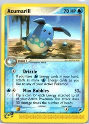 Azumarill 30/100 EX Sandstorm Pokemon TCG Uncommon