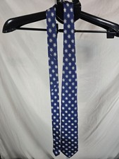 blue Buffalo Jackson necktie made from 100 silk and featuring a silver star...