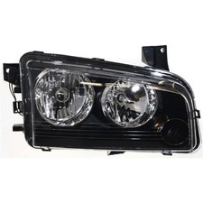 07-10 Charger Srt8 Super Bee Rt Se Sxt Right Clear Headlight W Bulb 4806164aj