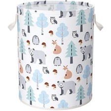 Lifewit Baby Laundry Baskets, Nursery Hamper, Toy Basket, 45L, Forest