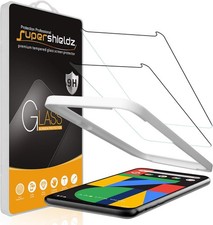 2PCS Tempered Glass Screen Protector for Google Pixel 4 Easy Installation Anti S