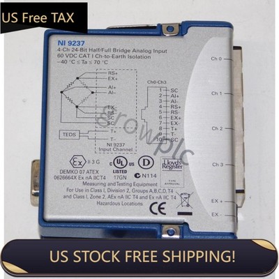 US Free TAX NEW NI NI-9237 NI9237 C Series Strain/Bridge Input.