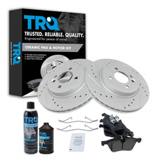 Trq Front Performance Brake Pad Rotor Kit Brake Chemical Kit Brake Pads Brake