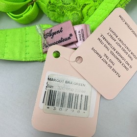 Agent Provocateur Margot Green 32C/2 Set NWT