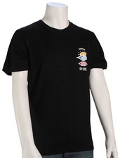 Rip Curl Boy's Search Icon T-Shirt - Black - New
