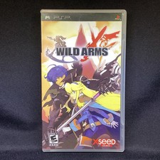 PSP Xseed Games WILD ARMS video game disc and case untested CM82901