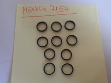 Märklin Haftreifen für Lokomotive 7154 10st H0 Lok Gummiring Banden neu ø 8 mm