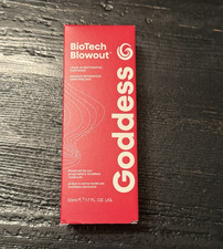 NIB Goddess BioTech Blowout Leave-In Restorative Hair Mask 1.7 FL Oz
