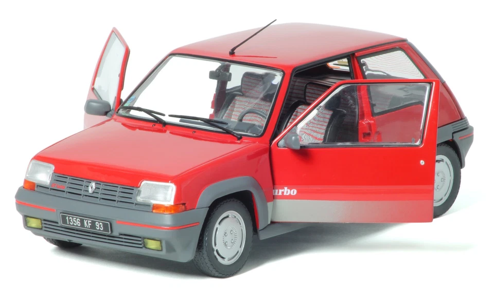 SOLIDO 1:18 RENAULT 5 GT TURBO PHASE 1 1985 - MINT IN BOX - Immagine 2 di 4