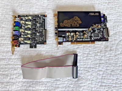 ASUS Xonar Essence ST + H6 Audiophile 7.1 Sound Cards Set + Upgraded Op-Amps!!!