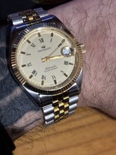 pryngeps vintage Datejust automatico Ghiera In Oro  14k . 34 mm. Automatic Swiss