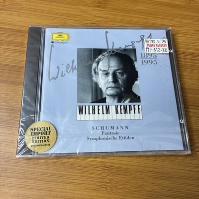 Schumann Fantasie Op 17 Symphonische Etuden Wilhelm Kempff CD (Polydor GmbH) New