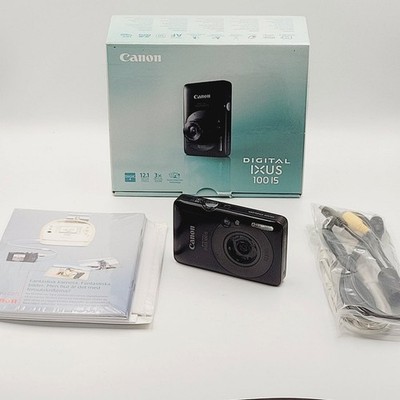 Canon Digital IXUS 100 IS 12.1MP Compact Digital Camera - Silver - Parts/Repair