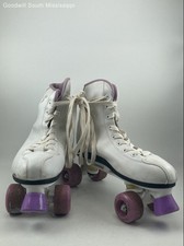 Roller Derby Roller Star 550 White/Purple Quad Roller Skates- Women s 10R