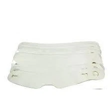 Racequip Helmet Shield Tear-Off 203218; Vesta 2mm, Clear, 20/pkg