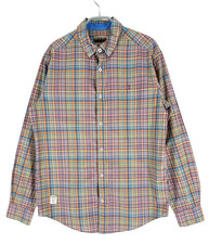 Napapijri Men Regular Fit Long Sleeve Casual Shirt Size M