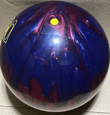 Brunswick Power Groove Reactive Blue/Red Pearl 15 lb Bowling ball