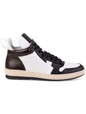 THE RAD BLACK KIDS Mens Brown Heel Pull-Tab Gwanda Platform Sneakers Shoes 12