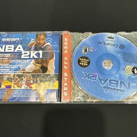 Sega Dreamcast NBA 2k Sega Sports CIB Complete Tested Works 