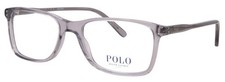 New Polo Ralph Lauren Model PH2155 in Transparent Grey 54-18-145 Eyeglass Frame