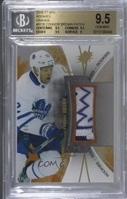 2016-17 SPx Rookies Orange 9/15 Connor Brown #R-CB BGS 9.5 GEM MINT Patch b9t