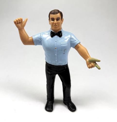 Blue Shirt Ref Referee Vintage WWF LJN Wrestling S...