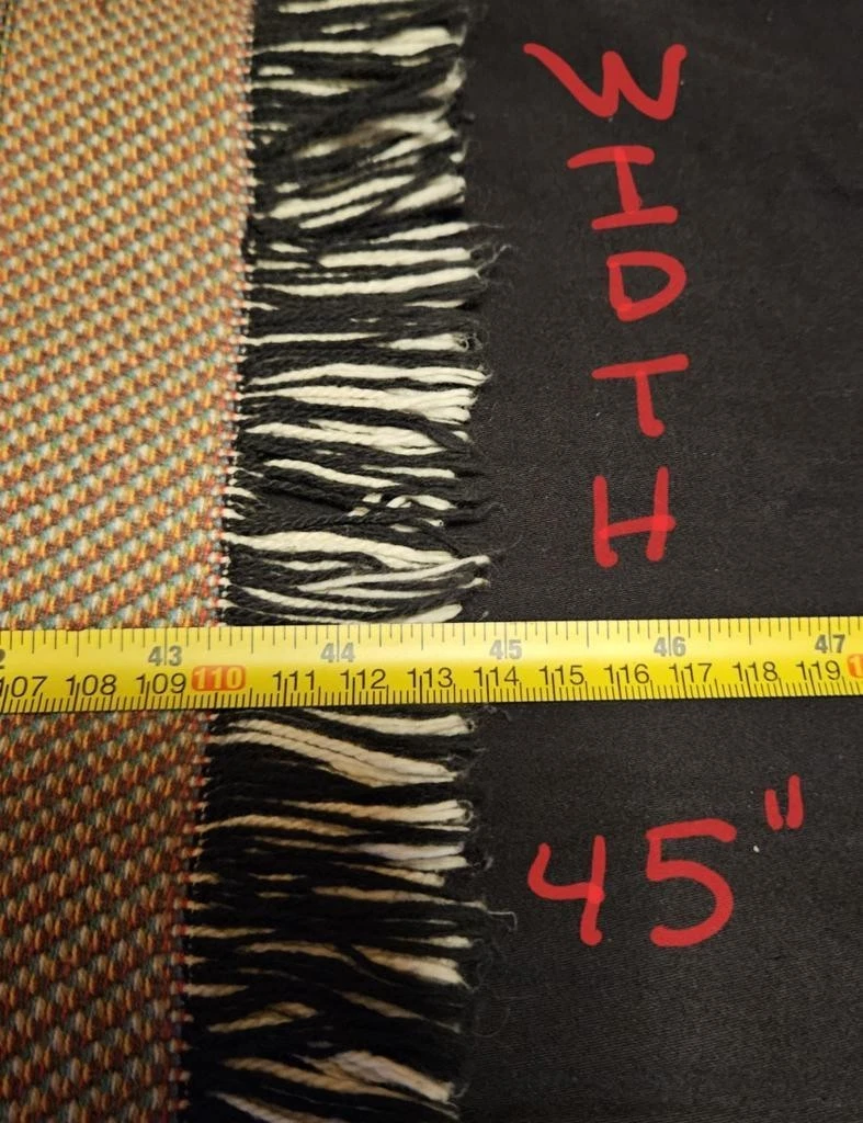 Disney Magic Kingdom Woven Tapestry Throw Blanket Mickey Mouse Castle Fireworks.