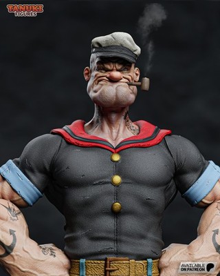 Popeye Figure / Statue various sizes