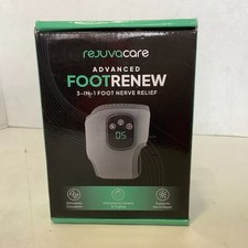Rejuvacare Advanced Foot Renew 3-in-1 Nerve Relief w/Box Tested Works