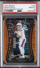 2024 PANINI SELECT NEON ORANGE PULSAR #379 DRAKE MAYE ROOKIE RC 5/7 PSA 10