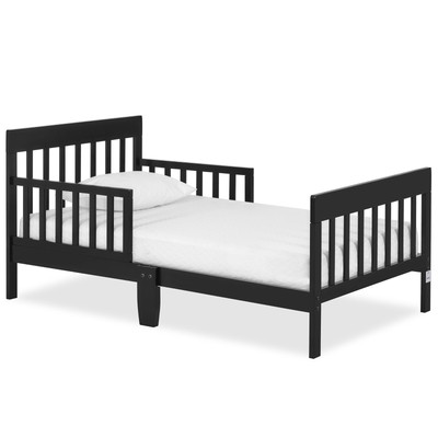 Dream On Me Finn Toddler Bed in Black, Greenguard Gold and JPMA Certified,