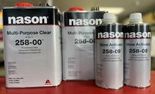 NASON SelectClear 258-00 activator 258-09 Urethane Multi-Panel Clearcoat 2 Kits