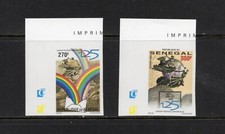 S3613   Senegal   1999   U.P.U.   IMPERF  2v.  MNH