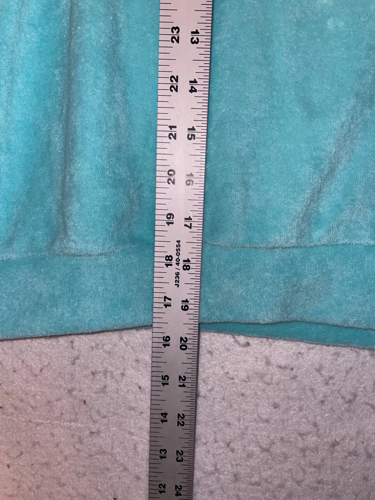 UNDERCOVER Felpa con cappuccio Victoria's Secret On Point blu acqua cropped full zip Terry taglia S