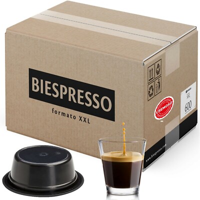 600 Kapseln Kompatibel Lavazza a modo mio Cremig Kaffee Sparformat XXL