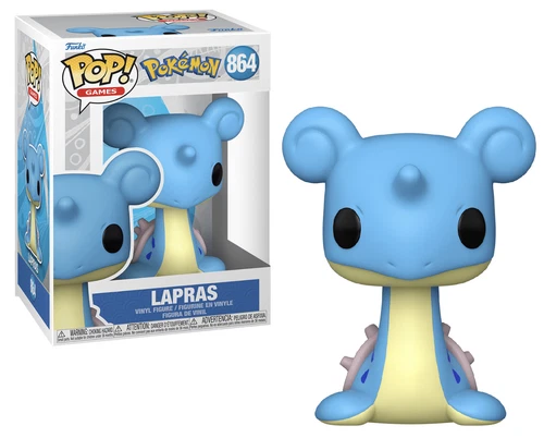 Funko Pop! Games Pokemon #864 LAPRAS Vinyl Figure