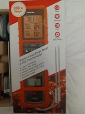 Therm Pro TP-20S wireless Dual Probe Meat  Thermometer New in the Box
