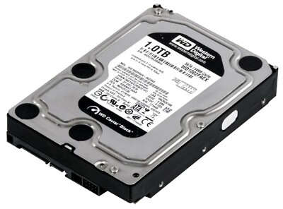 FESTPLATTE WD BLACK WD1002FAEX 1TB 7.2k 64MB SATA III 3.5''