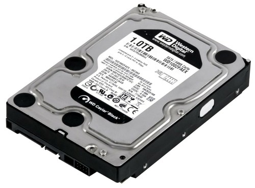 FESTPLATTE Western Digital Black 1TB WD1002FAEX 64MB SATA III 7200U/min 3.5'' - Bild 2 von 4