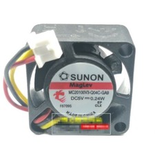SUNON Mini fan MC20100V3-Q00C-G99 5V 0.24W 20 20 10MM 3PIN Cooling Fan