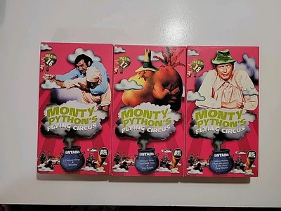 Monty Python's Flying Circus - Set 6: Season 3 (VHS, 2000, 3-Tape Set) No Jacket