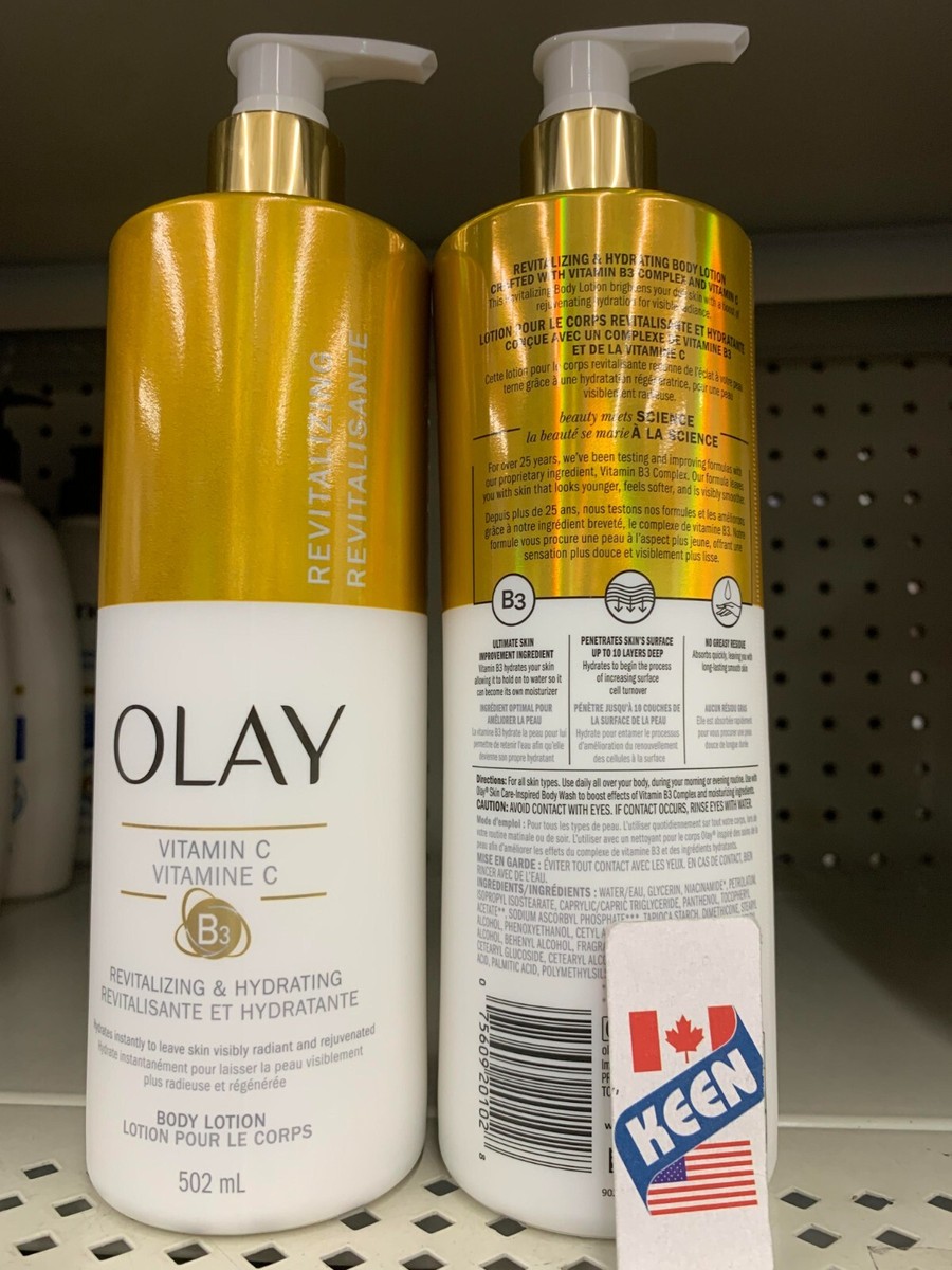 AiWaWa CA, Olay Revitalizing & Hydrating Hand/Body Lotion 502 mL