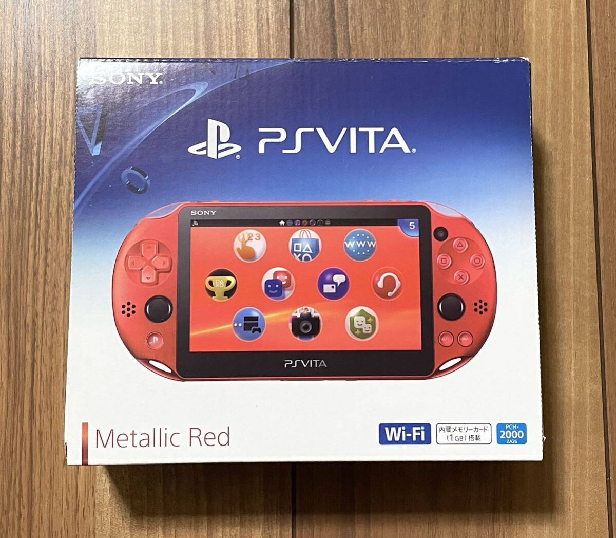 PSVita（PCH-2000シリーズ） ネオンオレンジソフト2本おまけ付き