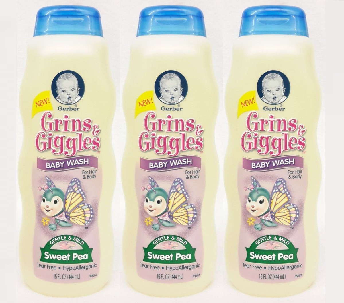 Baby Wash Gerber Grins And Giggles NEW GERBER GRINS Giggles 