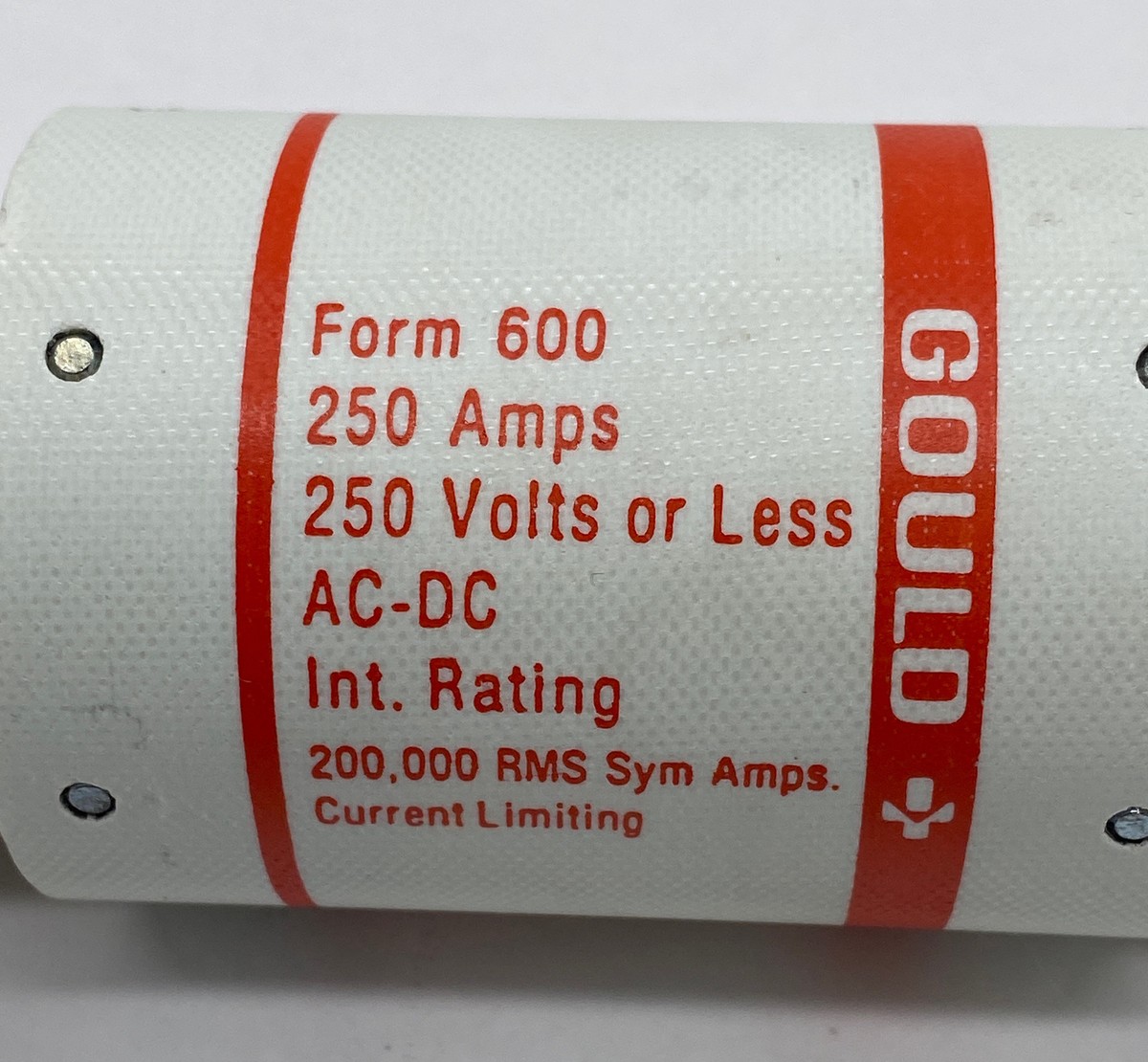 Fusible Amp-Trap Gould Shawmut A2Y250-4, 250A, 250V AC/DC, Type 4 - Neuf (qualité Industrielle)