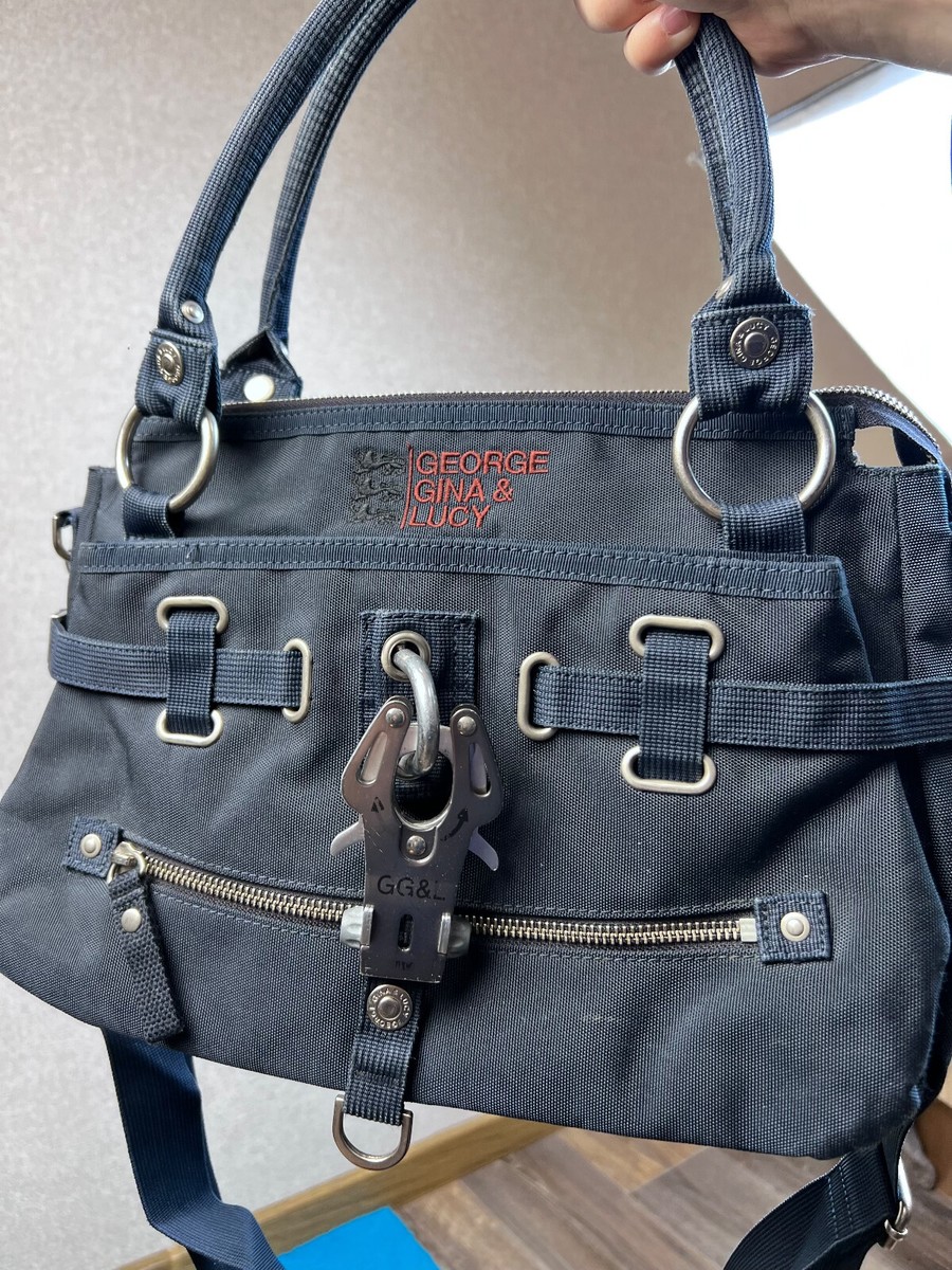 e Gina & Lucy ハンドバッグ ターコイズ A21335 George Gina & Lucy ハンドバッグ ターコイズ A21335 (George